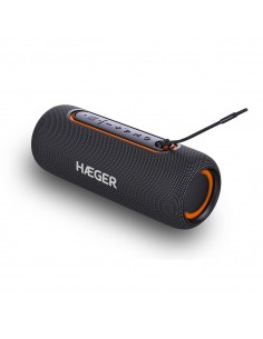 Coluna Bluetooth Portátil HAEGER Light Boom