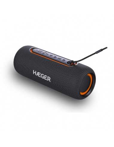 Coluna Bluetooth Portátil HAEGER Light Boom
