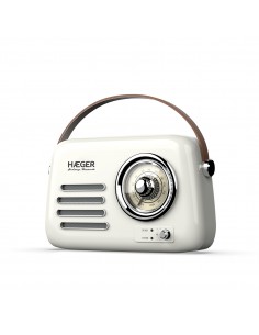 Rádio FM Vintage HAEGER...