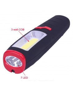 Flashlight LONG LED COB + 7... 2